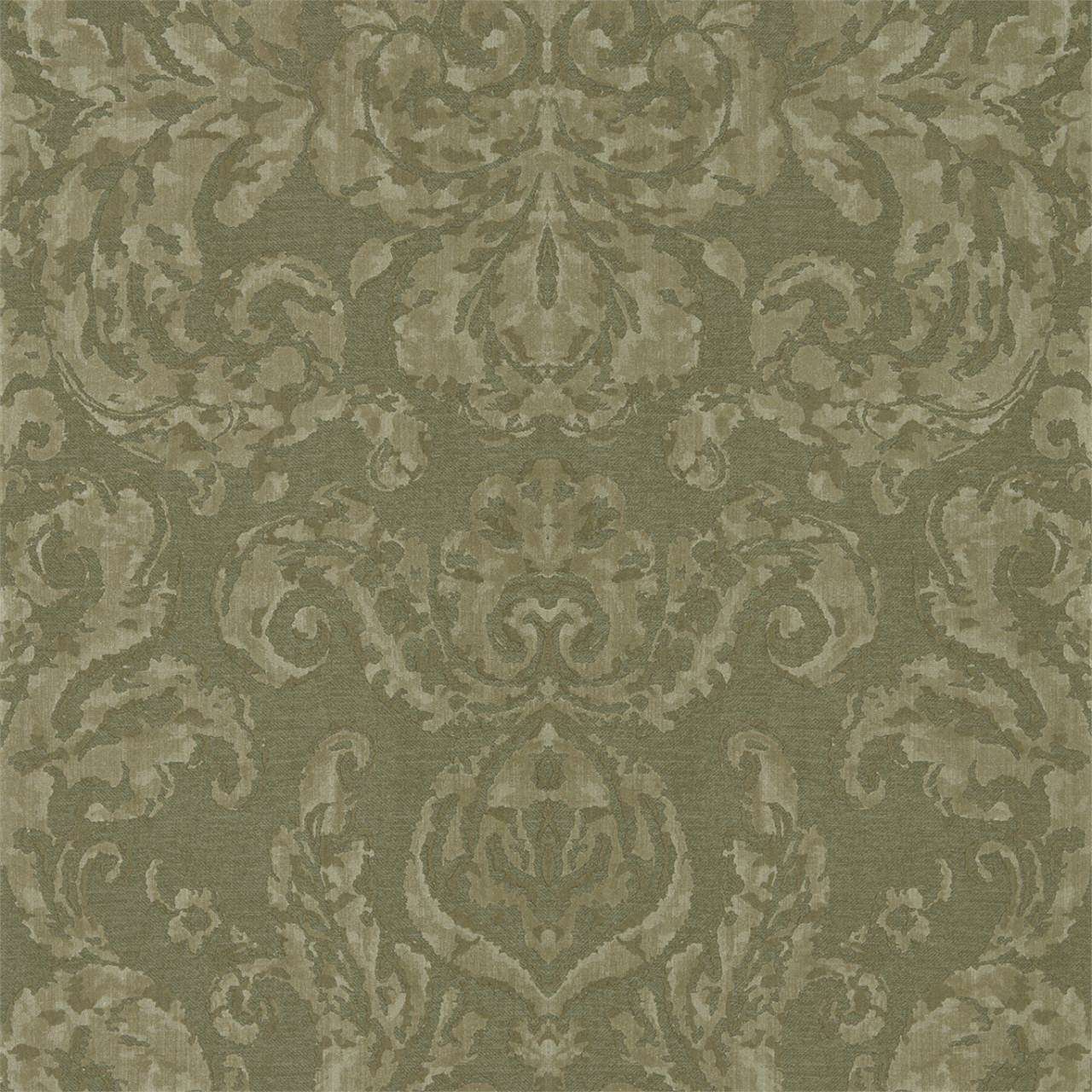 Brocatello-behang-Tapete-Zoffany-Olivine-Rol-312680-Selected Wallpapers