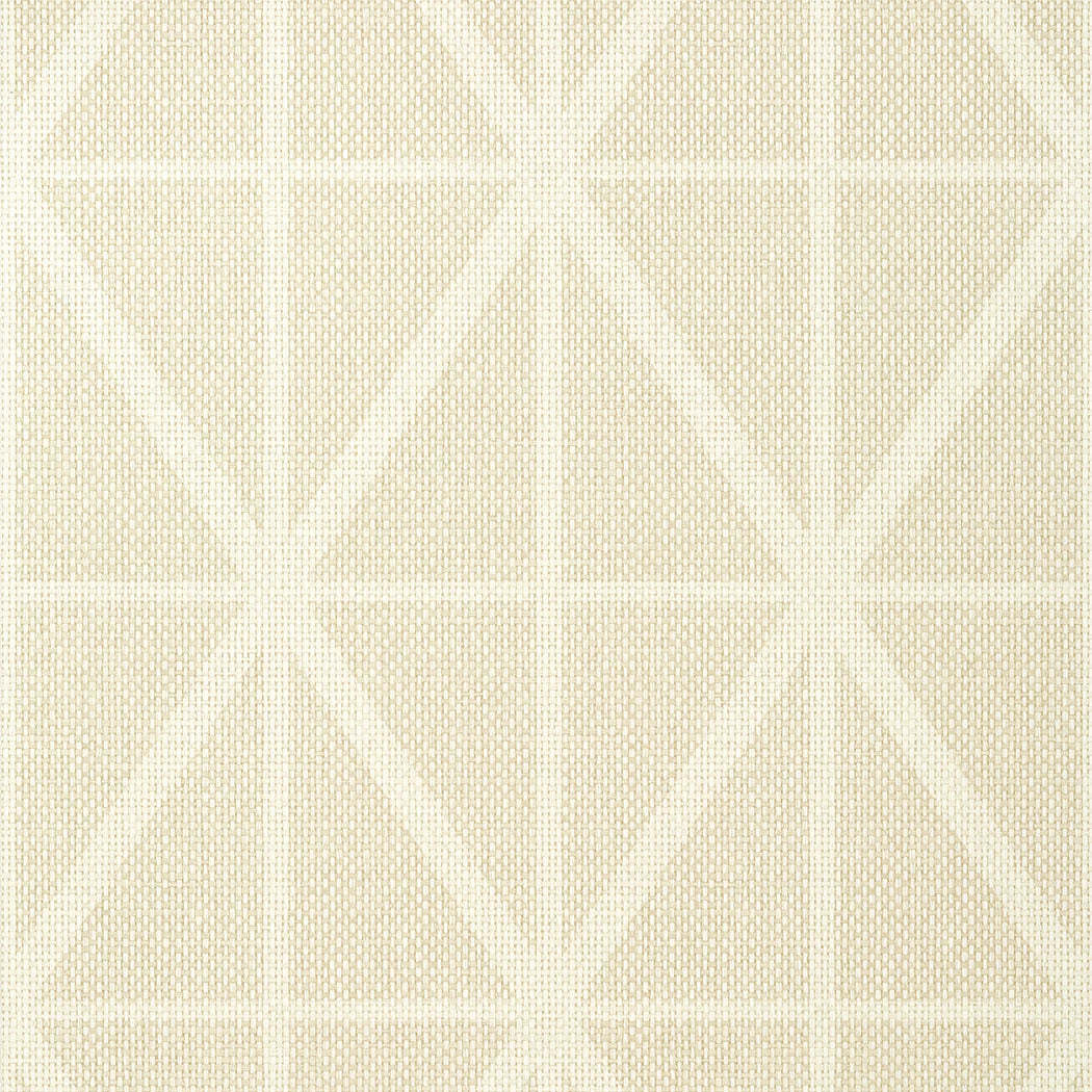 Café Weave Trellis-Behang-Tapete-Thibaut-Beige-Rol-T358-Selected Wallpapers