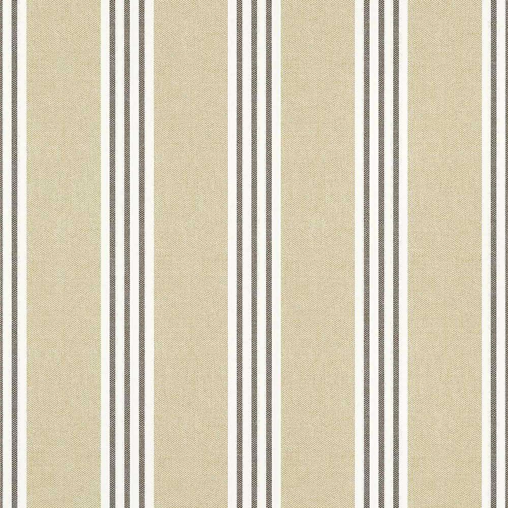 Canvas Stripe-Behang-Tapete-Thibaut-Black-Rol-T13358-Selected Wallpapers