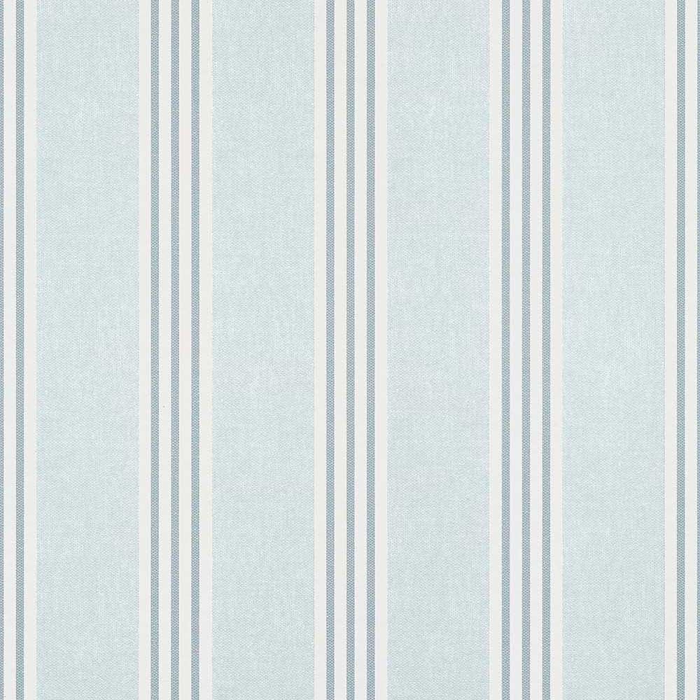 Canvas Stripe-Behang-Tapete-Thibaut-Spa Blue-Rol-T13359-Selected Wallpapers