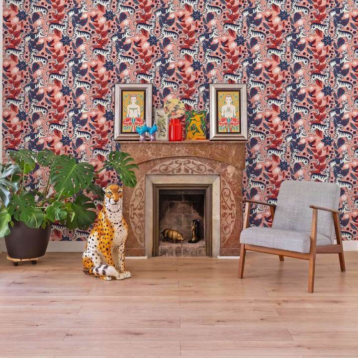 Catalina Estrada - Selva de tigres-Behang-Tapete-Coordonne-Selected Wallpapers