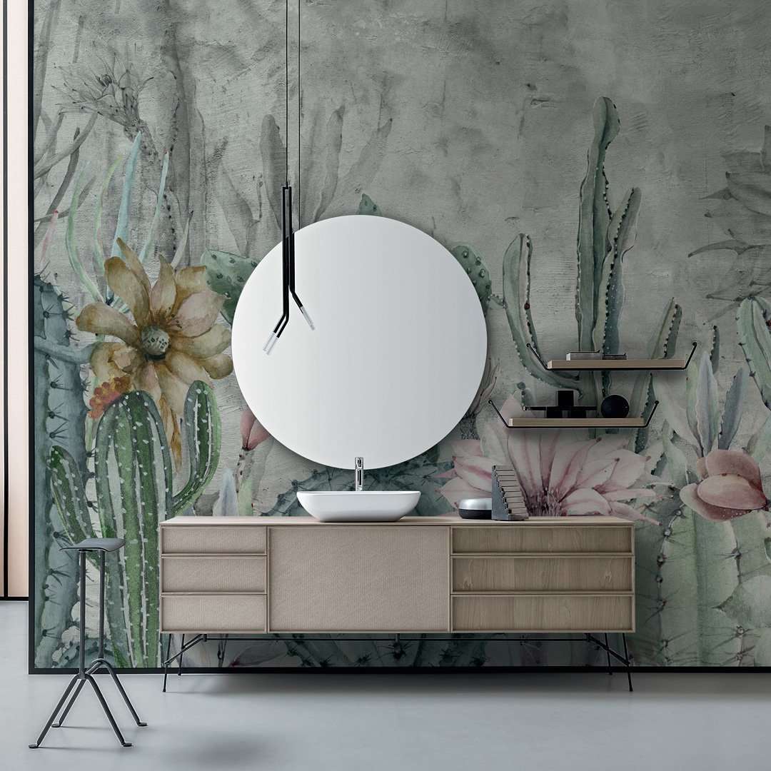 Cereus-behang-Tapete-Inkiostro Bianco-Selected Wallpapers