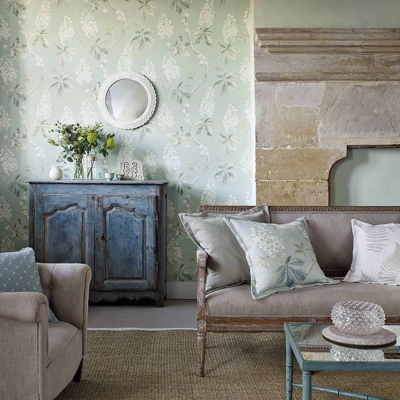 Chestnut Tree-behang-Tapete-Sanderson-Selected Wallpapers