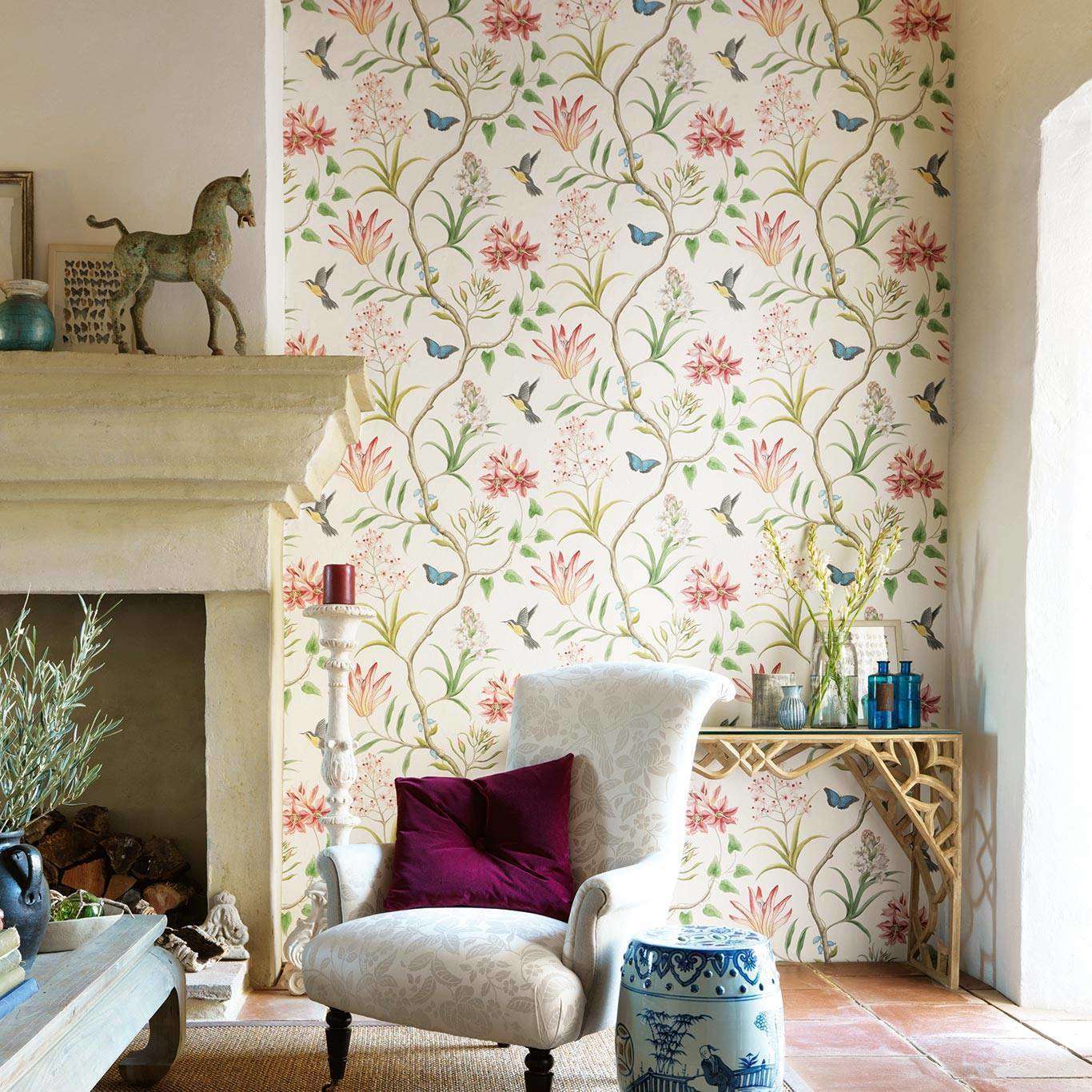 Clementine-behang-Tapete-Sanderson-Selected Wallpapers