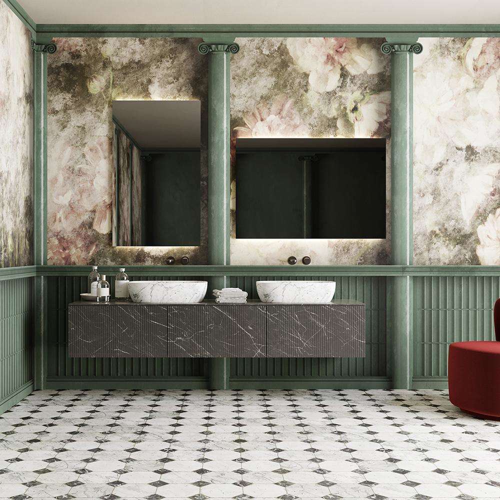 Cloride-Behang-Tapete-Inkiostro Bianco-Selected Wallpapers