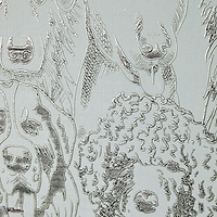Designer Dogs-Behang-Tapete-Pierre Frey-Selected Wallpapers
