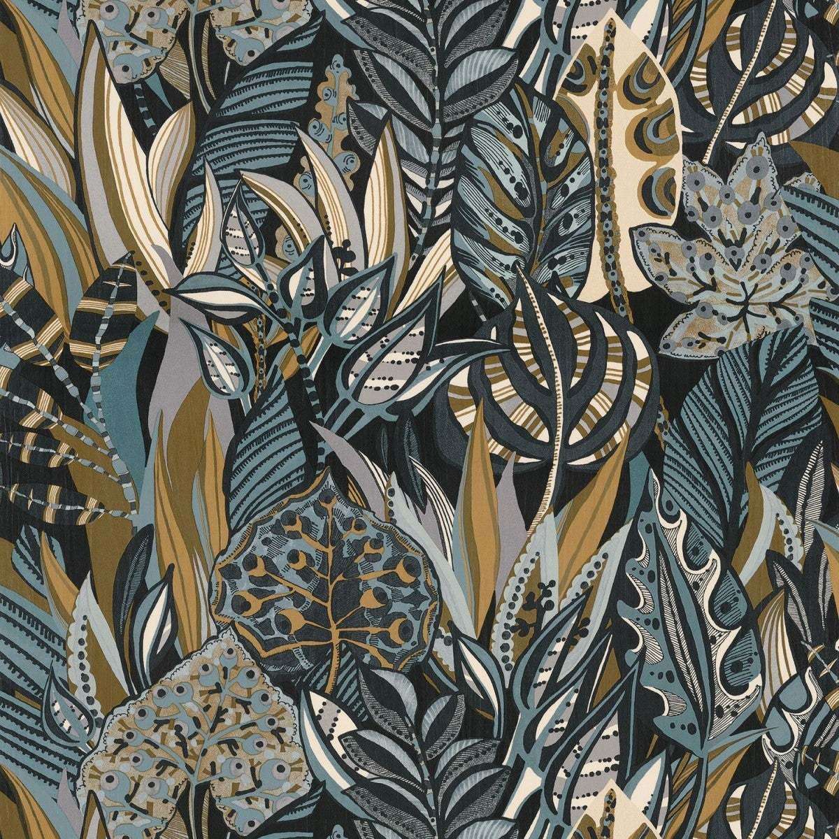 Desirade-Behang-Tapete-Casamance-Marine/Kaki-Rol-75510508-Selected Wallpapers