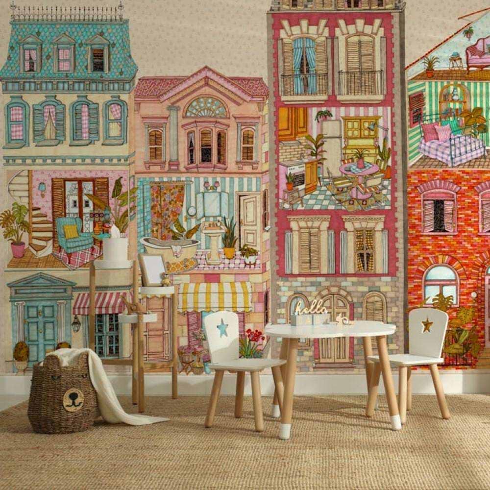Dolls House-behang-Tapete-Coordonne-Selected Wallpapers