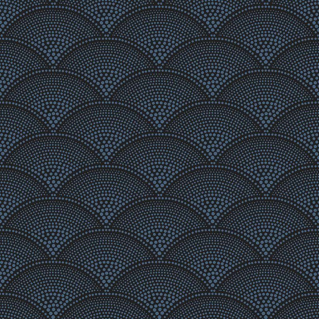 Feather Fan-behang-Tapete-Cole & Son-Metallic Cornflower-Rol-89/4019-Selected Wallpapers