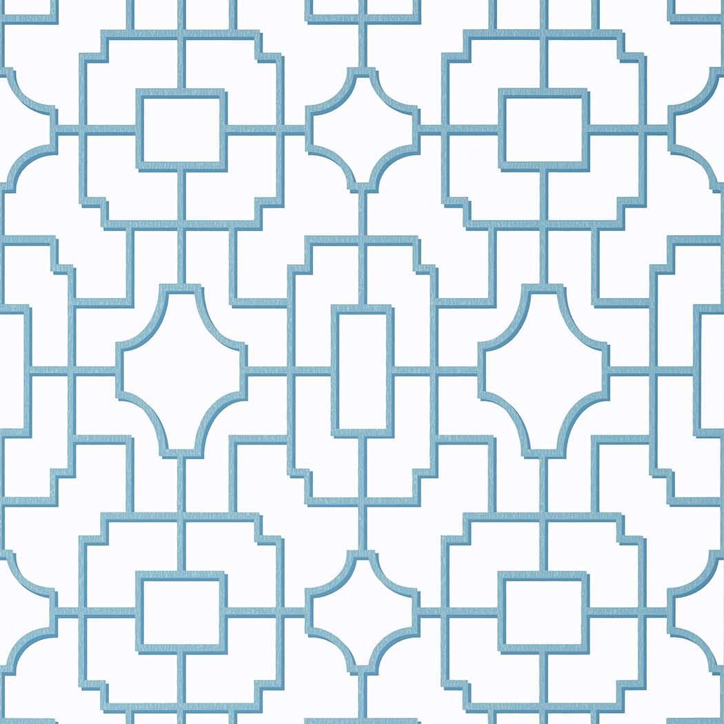 Fretwork-Behang-Tapete-Thibaut-Light Blue-Rol-T20875-Selected Wallpapers