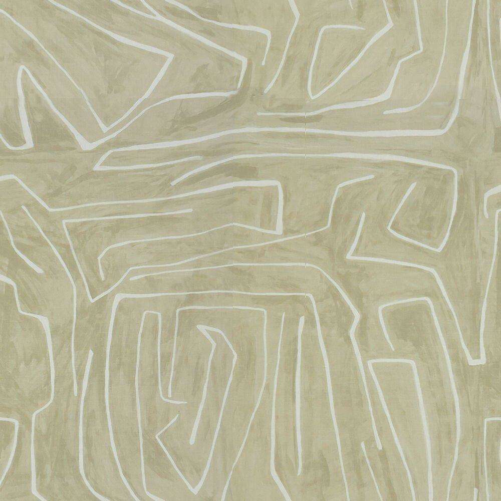 Graffito stof-Fabric-Tapete-Kelly Wearstler-Beige/Ivory-Meter (M1)-GWF-3530.16-Selected Wallpapers