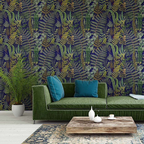 Green Sancturay-behang-Tapete-Mind the Gap-Selected Wallpapers