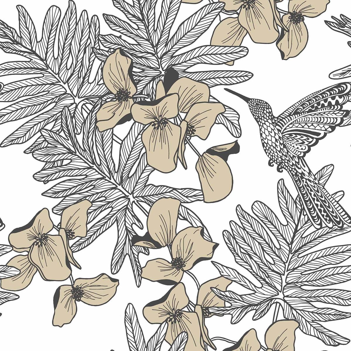 Hummingbird-Behang-Tapete-1838 wallcoverings-Jet-Rol-1804-117-06-Selected Wallpapers