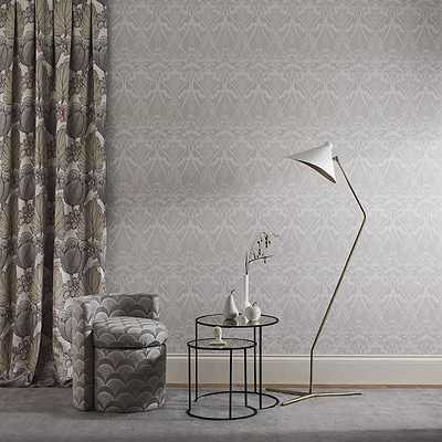 Ianthe Mono-Behang-Tapete-Liberty-Selected Wallpapers