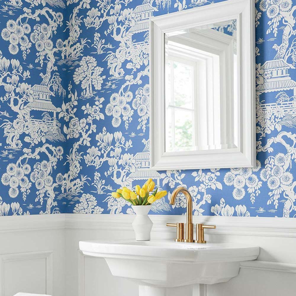 Japanese Garden-Behang-Tapete-Thibaut-Selected Wallpapers