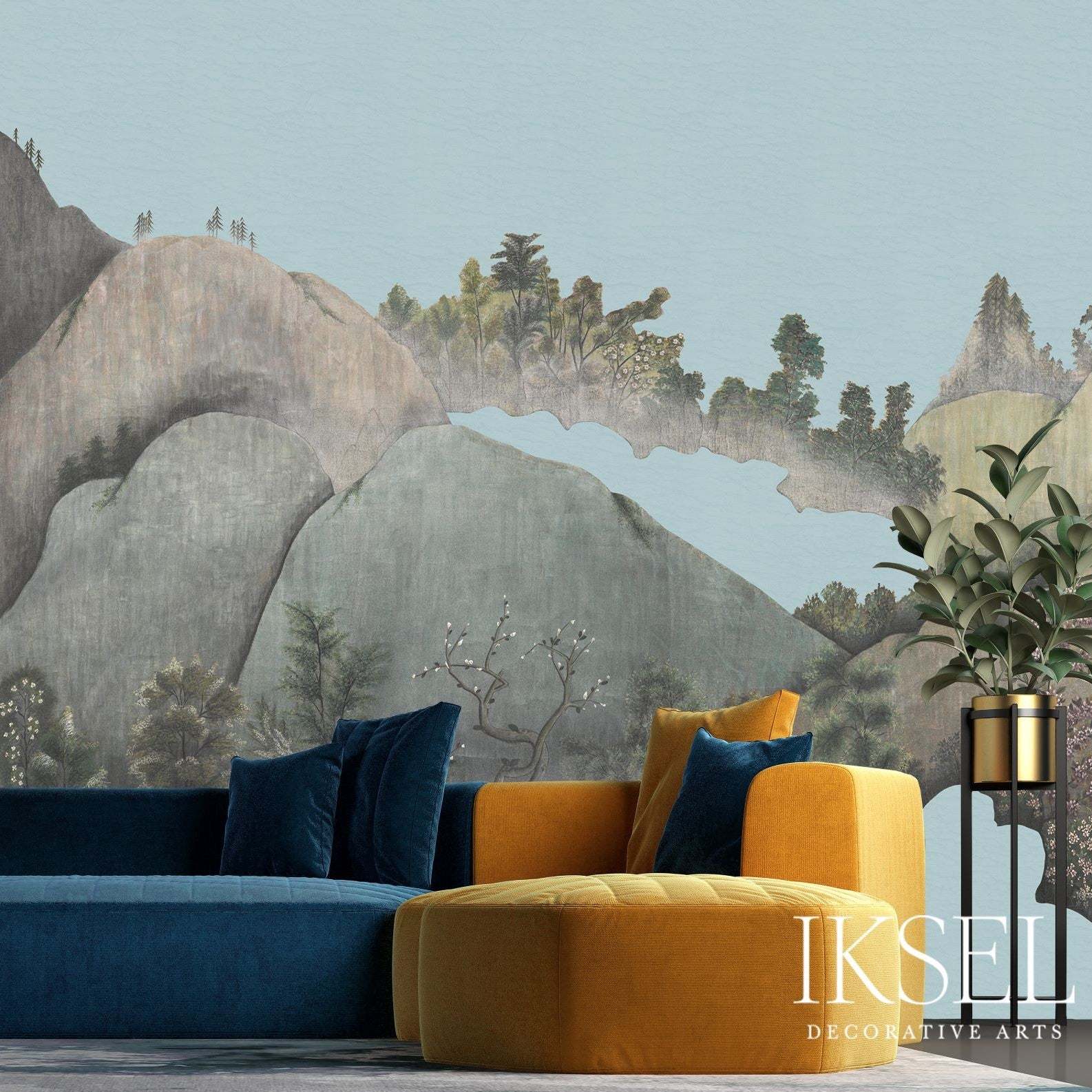 Japanese Mountains wallpaper Iksel SC145 – Selected