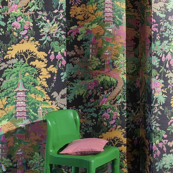 Jardins Japonais-Behang-Tapete-Pierre Frey-Selected Wallpapers