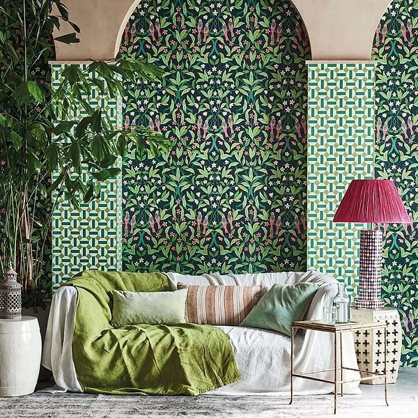 Jasmine & Serin Symphony-behang-Tapete-Cole & Son-Selected Wallpapers