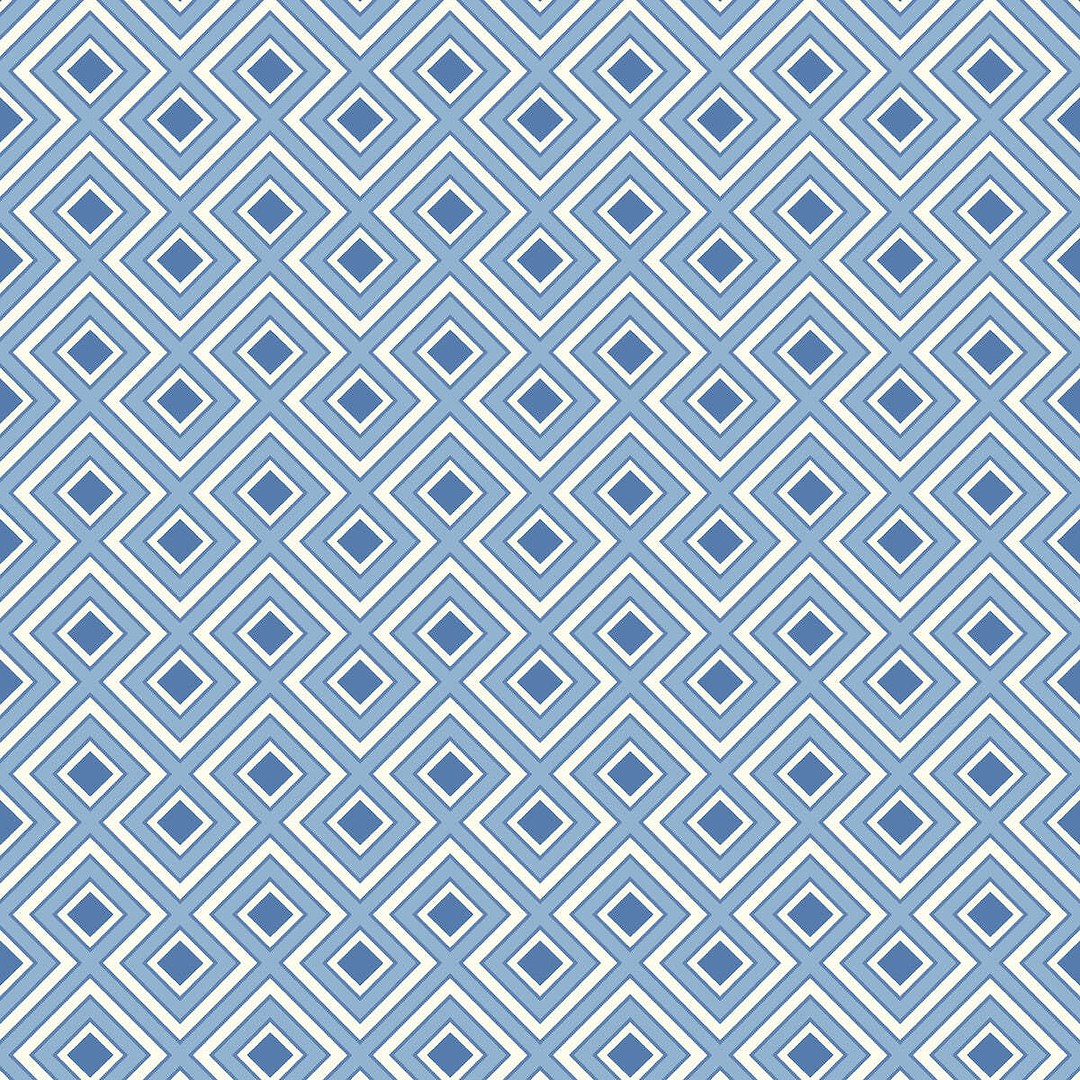 La Fiorentina Small-Behang-Tapete-GP&J Baker-Blue-Rol-BW45098.1-Selected Wallpapers