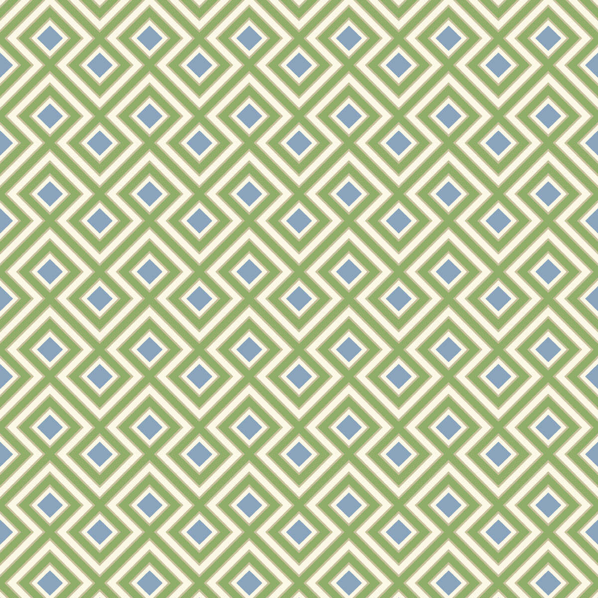 La Fiorentina Small-Behang-Tapete-GP&J Baker-Emerald/Blue-Rol-BW45098.3-Selected Wallpapers