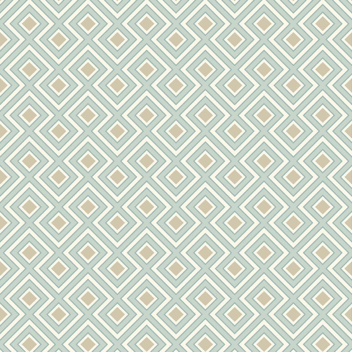 La Fiorentina Small-Behang-Tapete-GP&J Baker-Aqua-Rol-BW45098.4-Selected Wallpapers