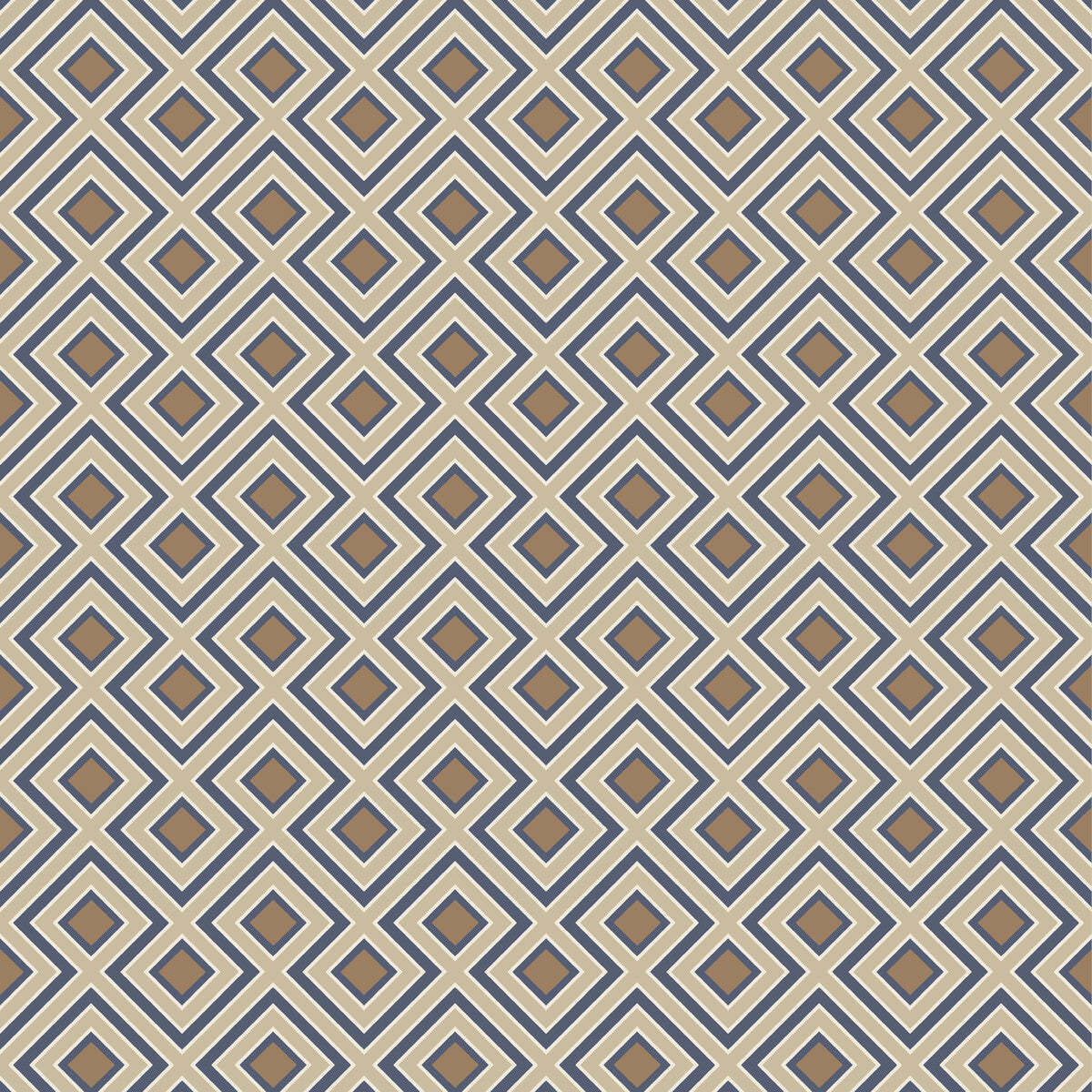 La Fiorentina Small-Behang-Tapete-GP&J Baker-Indigo-Rol-BW45098.5-Selected Wallpapers