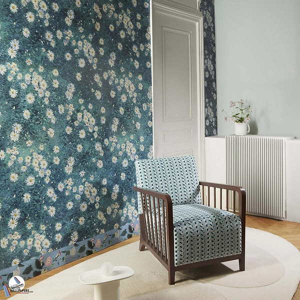 La Parterre de Marguerites-Behang-Tapete-Pierre Frey-Selected Wallpapers