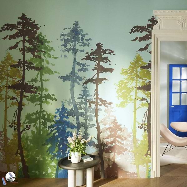 La Sapiniere-Behang-Tapete-Pierre Frey-Selected Wallpapers