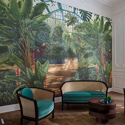 La Serre-behang-Tapete-Pierre Frey-Selected Wallpapers