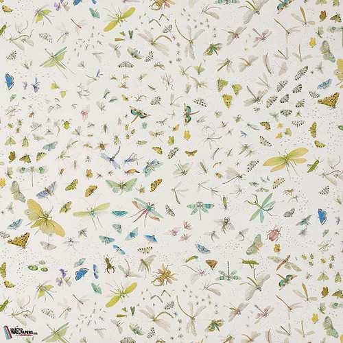 La serre aux papillons-behang-Tapete-Pierre Frey-Printemps-Meter (M1)-FP583001-Selected Wallpapers