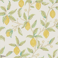 Lemon Tree-behang-Tapete-Morris & Co-Bay Leaf-Rol-216672-Selected Wallpapers