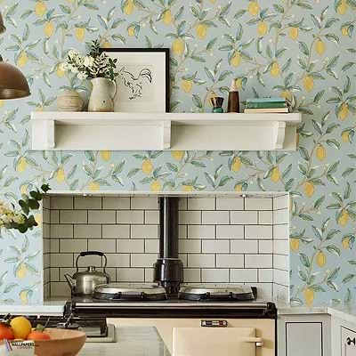 Lemon Tree-behang-Tapete-Morris & Co-Selected Wallpapers
