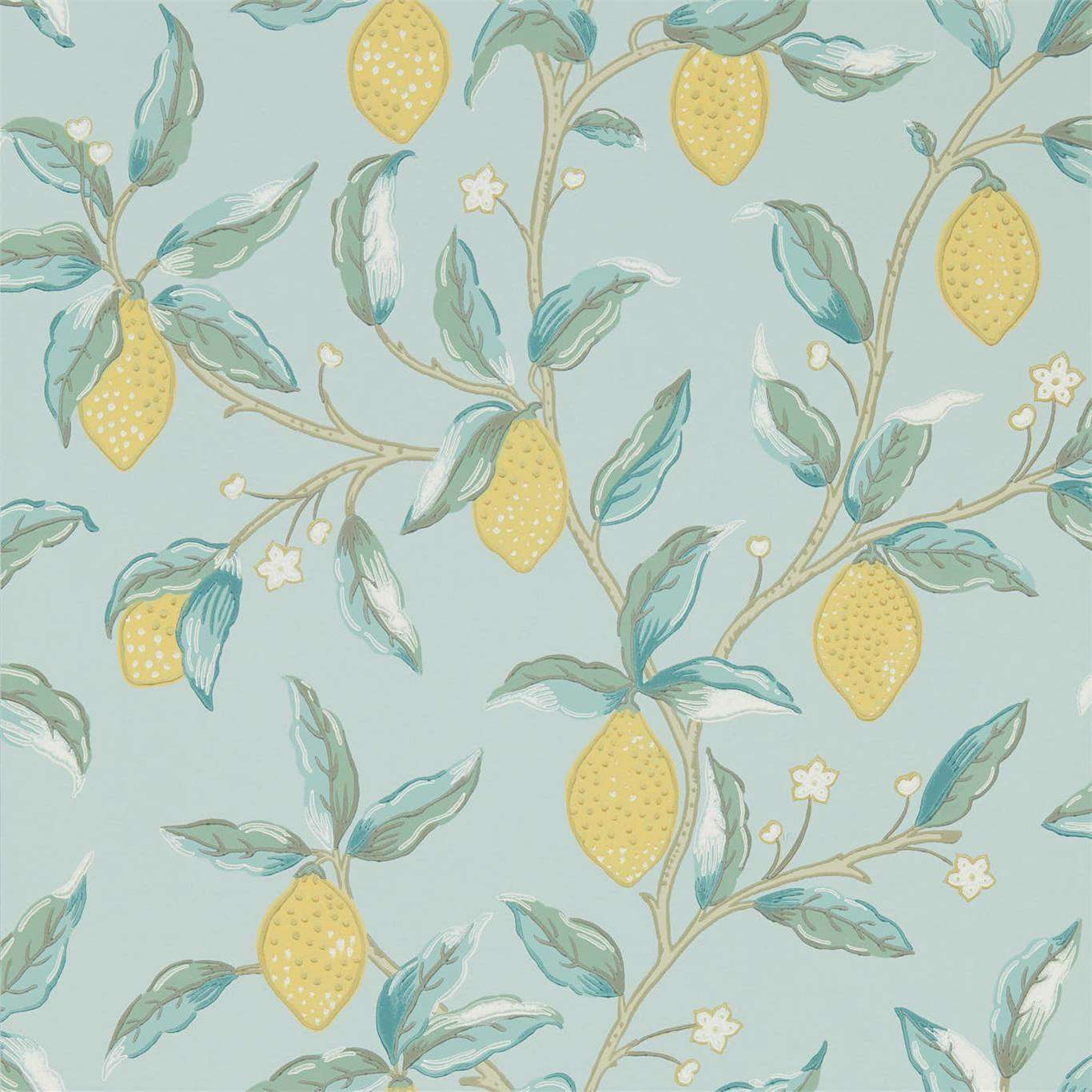 Lemon Tree-behang-Tapete-Morris & Co-Wedgewood-Rol-216674-Selected Wallpapers