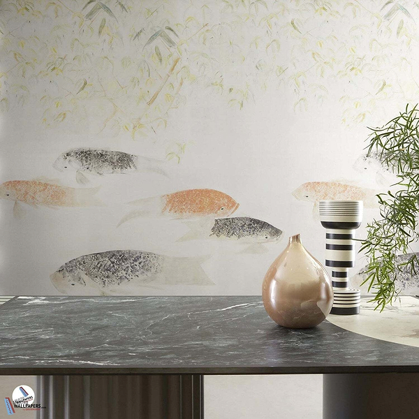 Les Carpes-Behang-Tapete-Pierre Frey-Selected Wallpapers