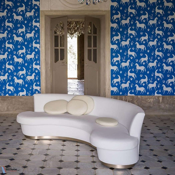 Les Cavales-behang-Tapete-Pierre Frey-Selected Wallpapers