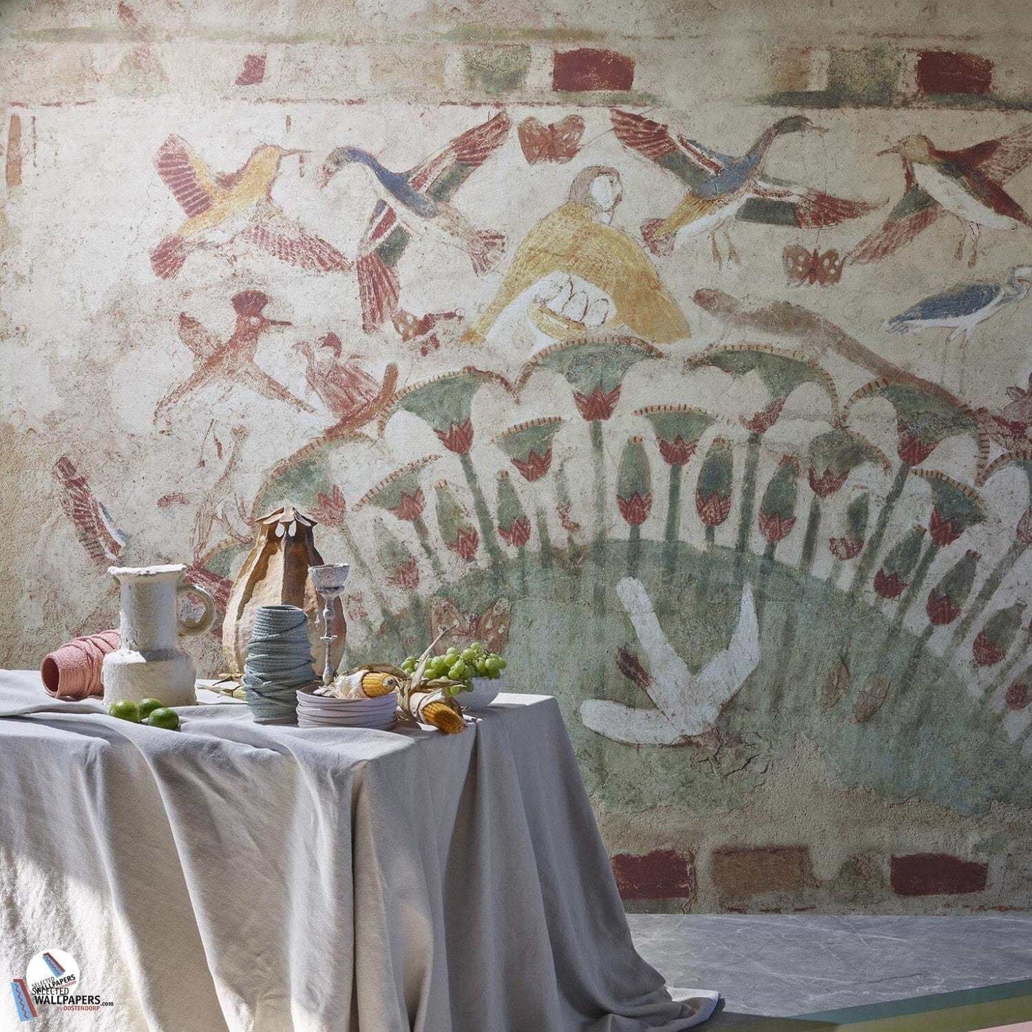 Les Marais du Nil-Behang-Tapete-Pierre Frey-Selected Wallpapers