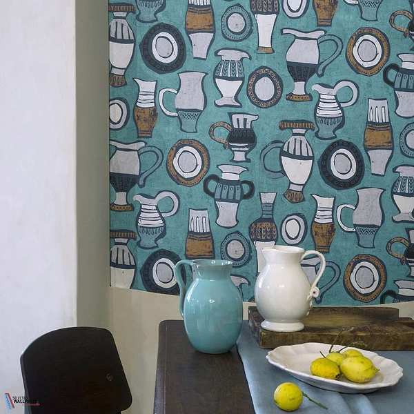 Les Poteries-behang-Tapete-Pierre Frey-Selected Wallpapers