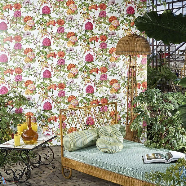 Les Rosages-behang-Tapete-Pierre Frey-Selected Wallpapers