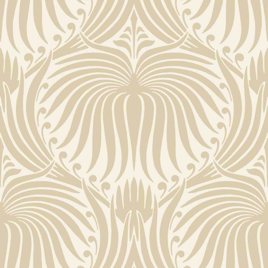 Lotus-Wallpaper-Farrow & Ball-String No8-Roll-BP2003-Selected Wallpapers