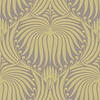 Lotus-Wallpaper-Farrow & Ball-Churlish Green-Roll-BP2047-Selected Wallpapers