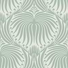 Lotus-Wallpaper-Farrow & Ball-Green Blue-Roll-BP2051-Selected Wallpapers