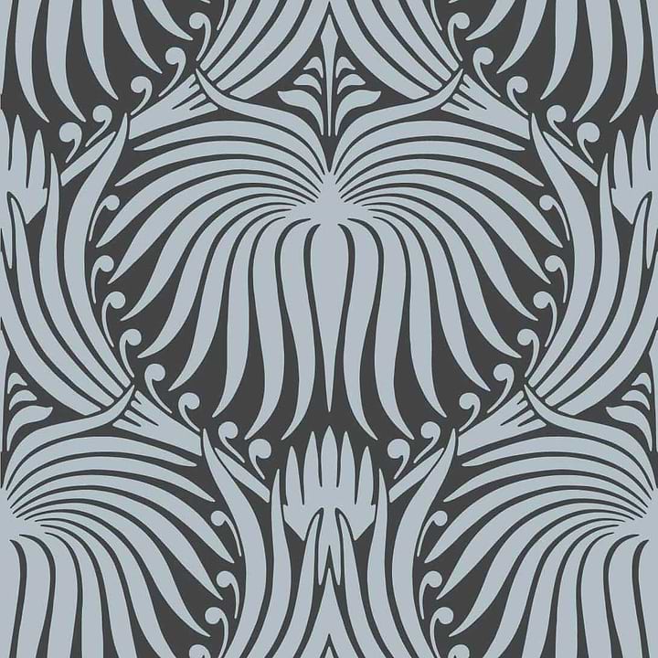 Lotus-Wallpaper-Farrow & Ball-Parma Gray-Roll-BP2057-Selected Wallpapers