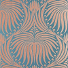 Lotus-Wallpaper-Farrow & Ball-Copper Nimes-Roll-BP2071-Selected Wallpapers