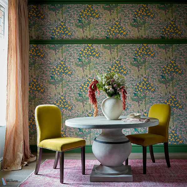 Macaw-Behang-Tapete-1838 wallcoverings-Selected Wallpapers