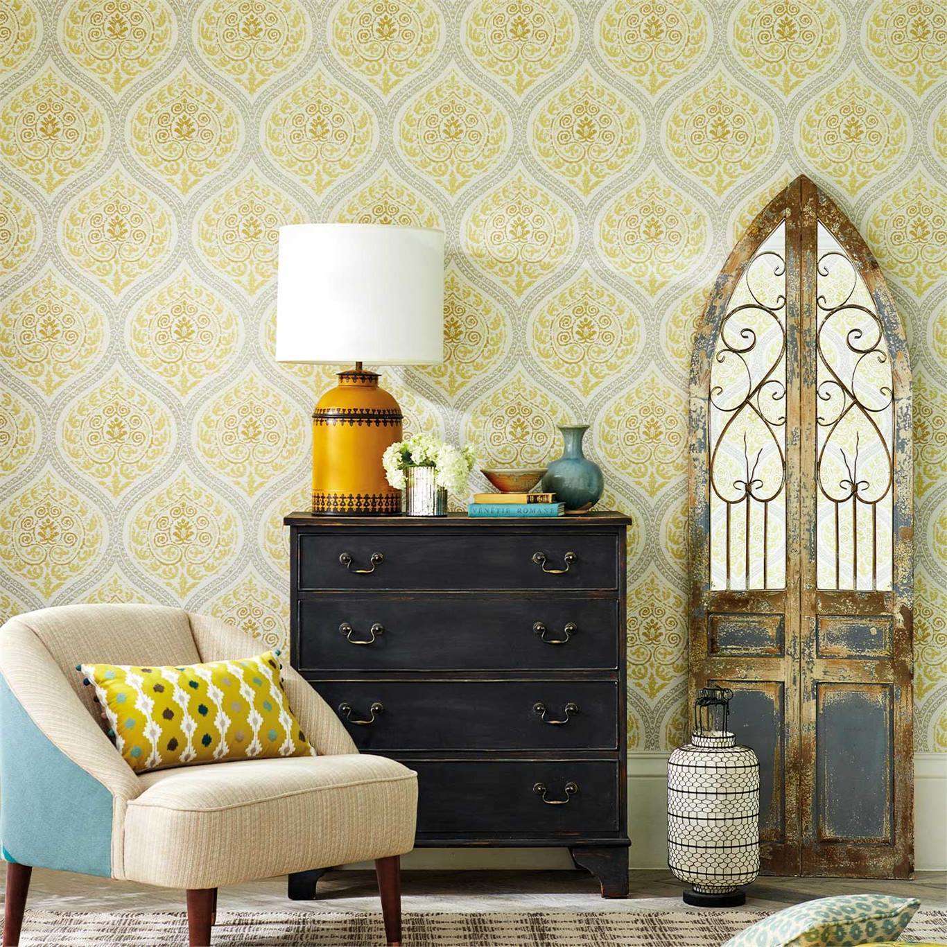Madurai-behang-Tapete-Sanderson-Selected Wallpapers