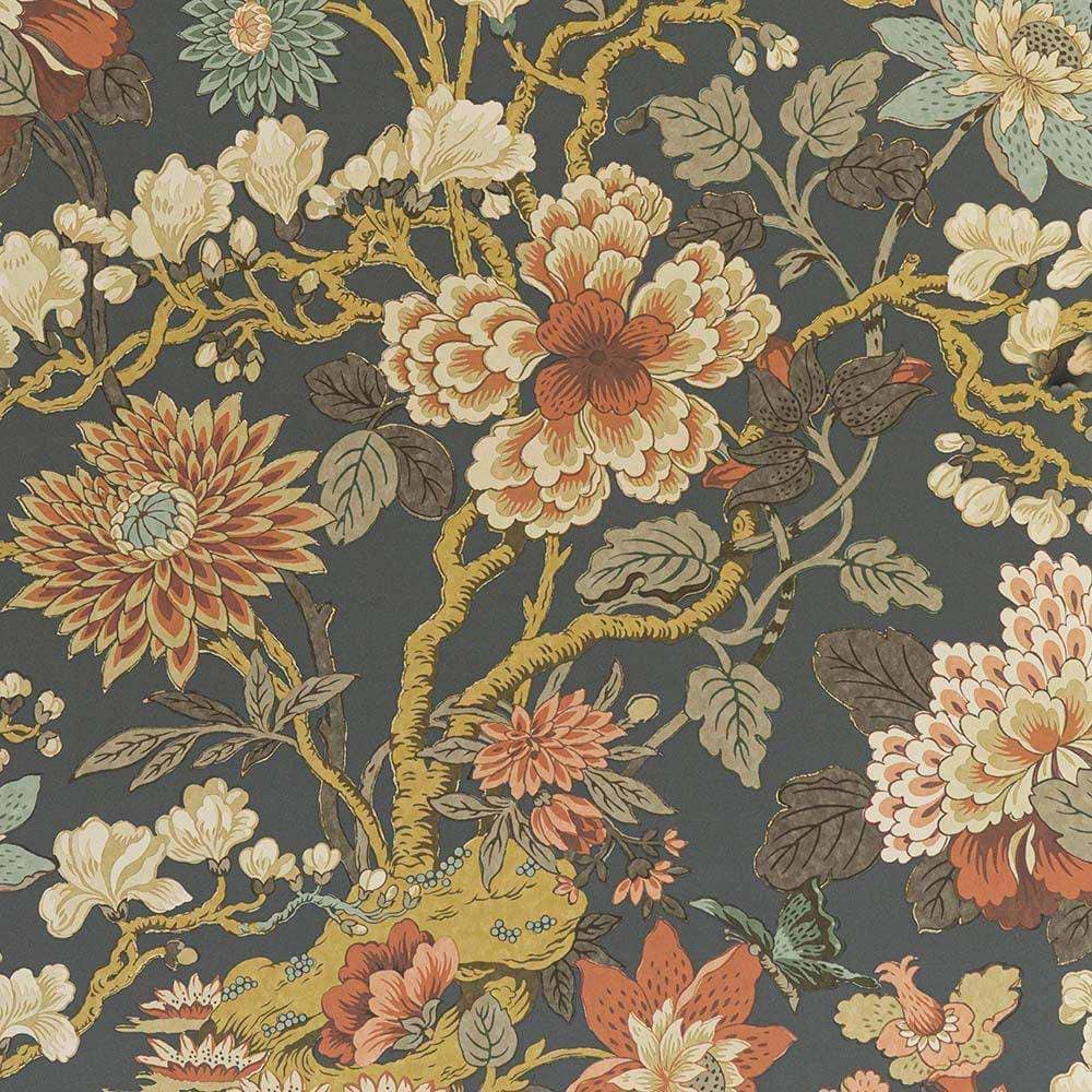 Magnolia-behang-Tapete-GP&J Baker-Spice-Rol-BW45092.3-Selected Wallpapers
