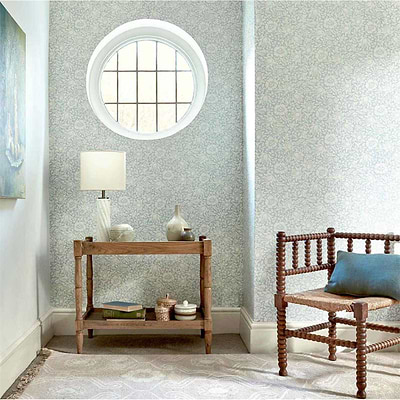Mallow-behang-Tapete-Morris & Co-Selected Wallpapers