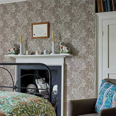 Marigold-behang-Tapete-Morris & Co-Selected Wallpapers