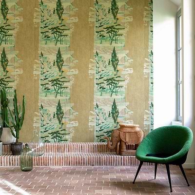 Méditerranée-behang-Tapete-Elitis-Selected Wallpapers