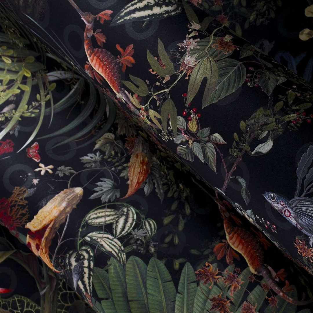 Menagerie of Extinct Animals-behang-Tapete-Moooi-Selected Wallpapers